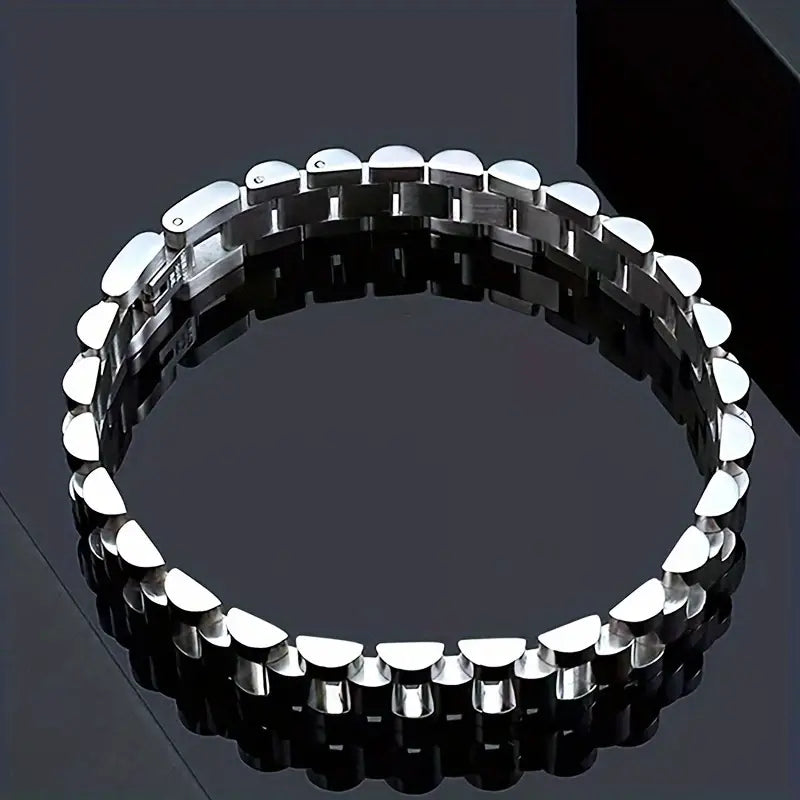 Elegant Stainless Steel Bracelet for Men and Women