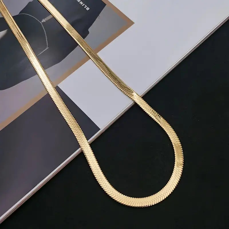 Stainless Steel Snack Chain Trendy Jewelry For Men, Women