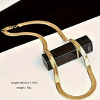 Stainless Steel Snack Chain Trendy Jewelry For Men, Women