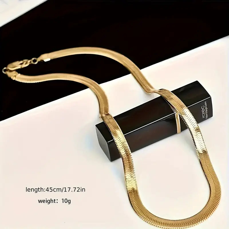 Stainless Steel Snack Chain Trendy Jewelry For Men, Women