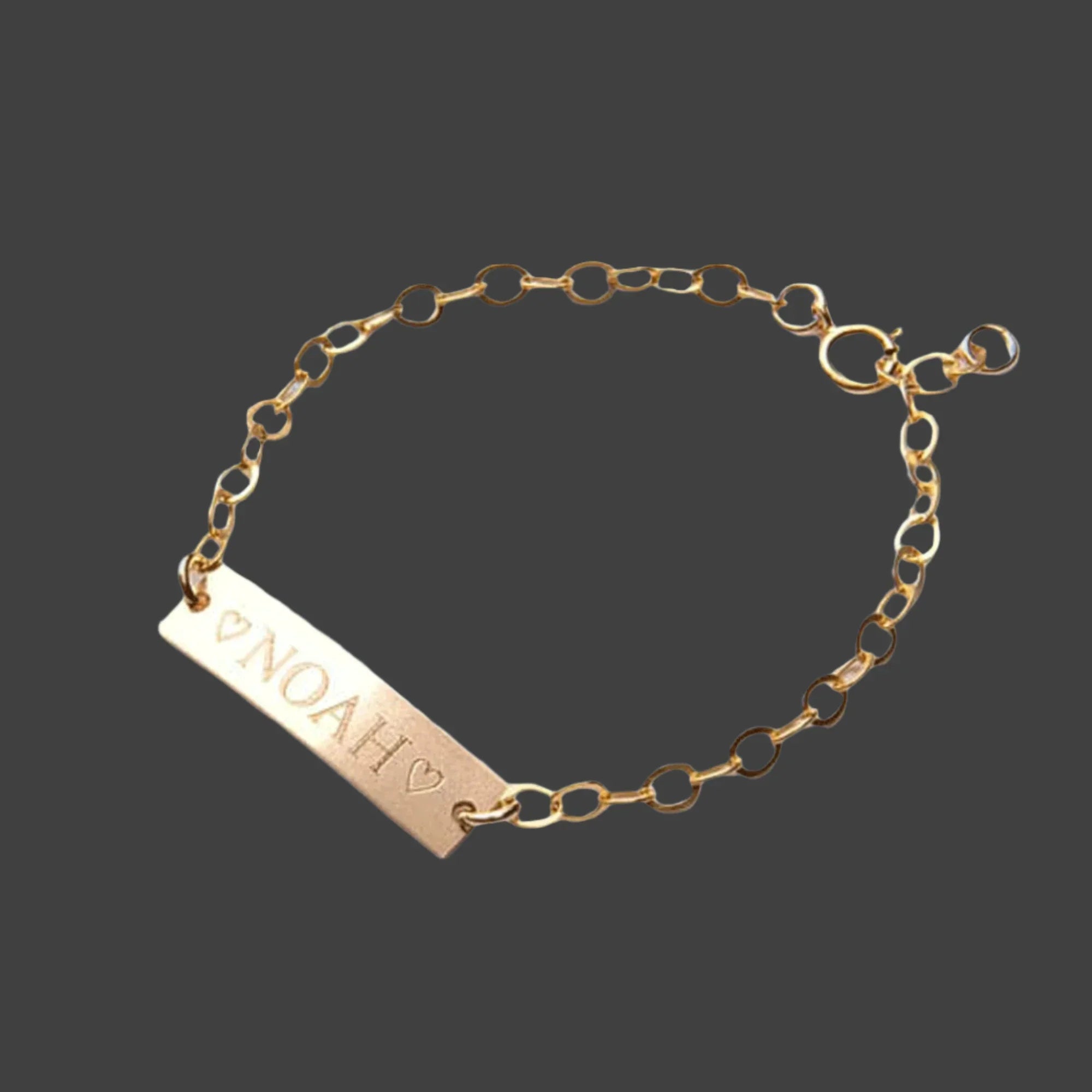 Personalized Name Baby Bracelet