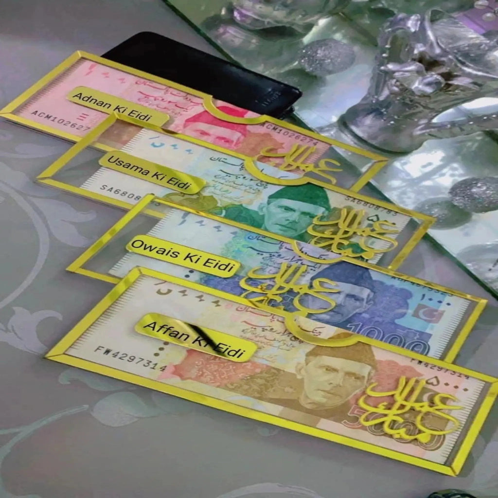 Personalized Eid Money Envelopes
