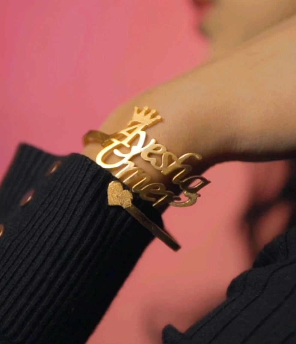 Customized Name Bangle