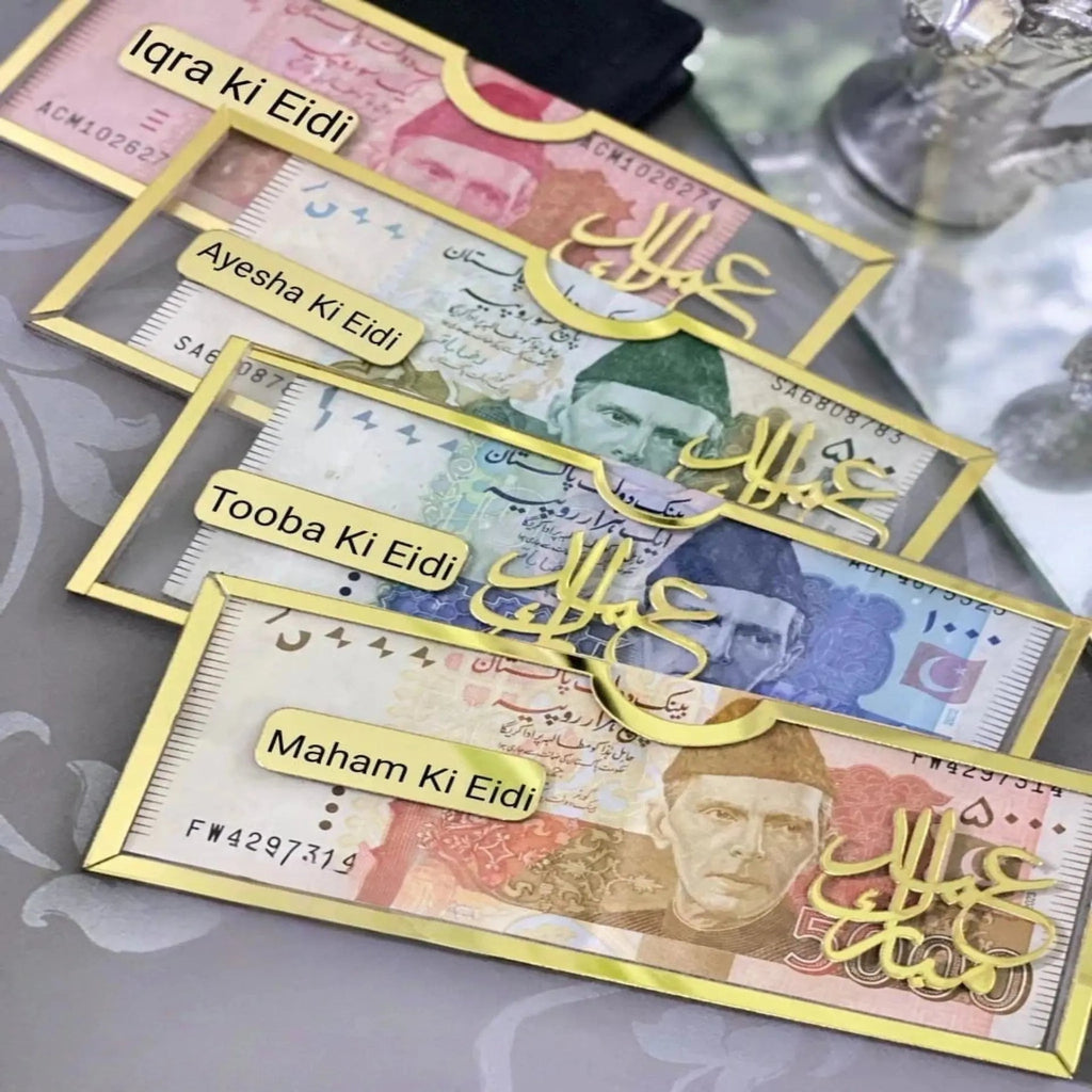 Personalized Eid Money Envelopes
