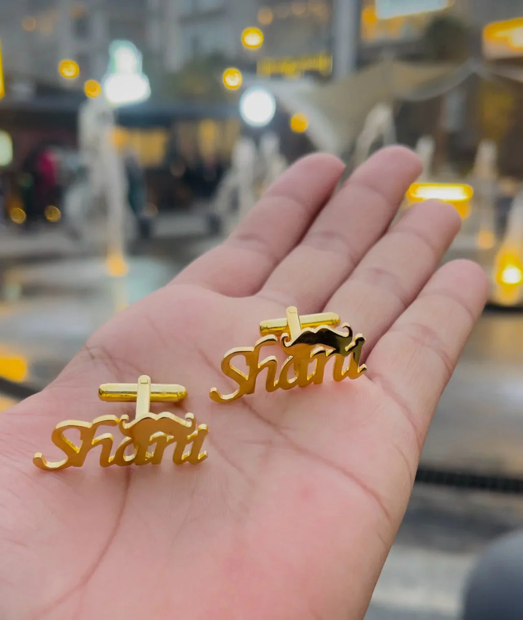 Custom Name Cufflinks