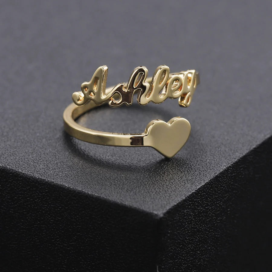 Customize Name Ring