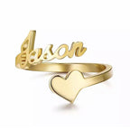 Customize Name Ring