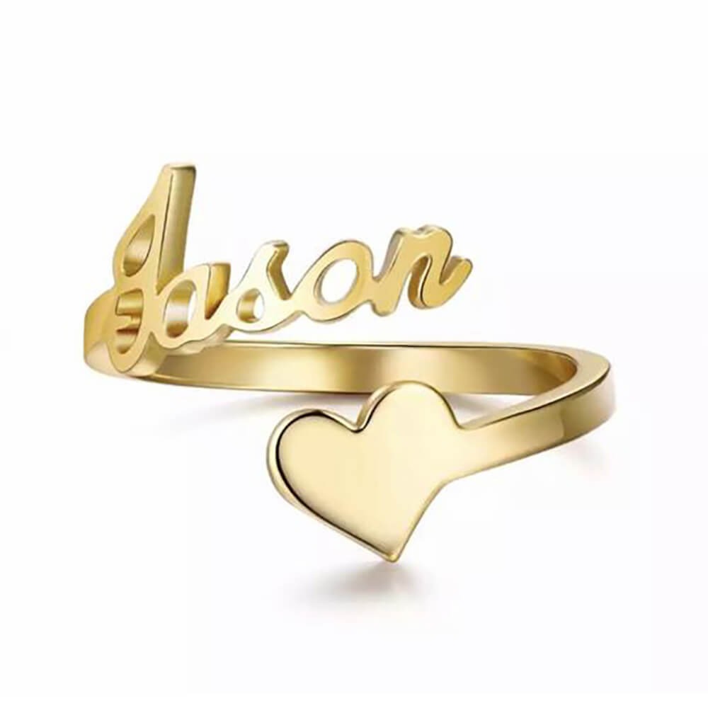 Customize Name Ring