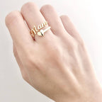 Customize Name Ring