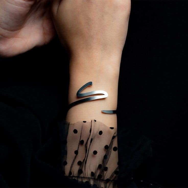 Handmade Arabic Alphabet Bracelet