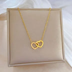 Double Heart Necklace
