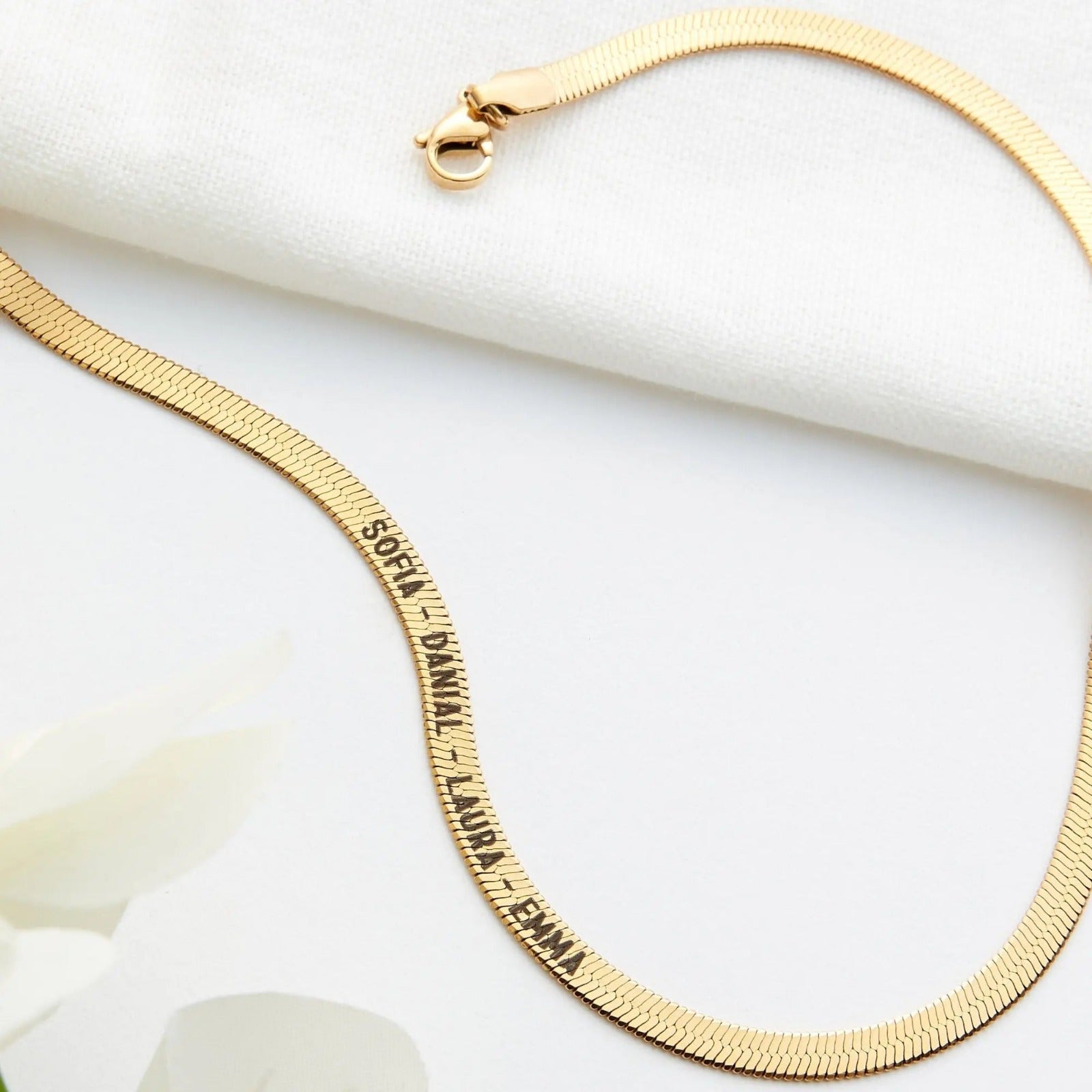 Customize Name Snack Chain