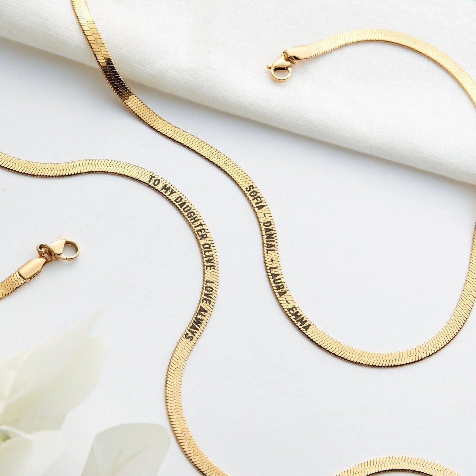 Customize Name Snack Chain