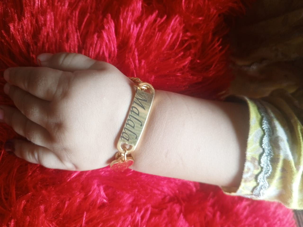 Personalized Name Baby Bracelet