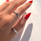 luxury 925 Sterling Silver “I Love You” Couple Ring – Promise & Engagement Ring Set Of 2