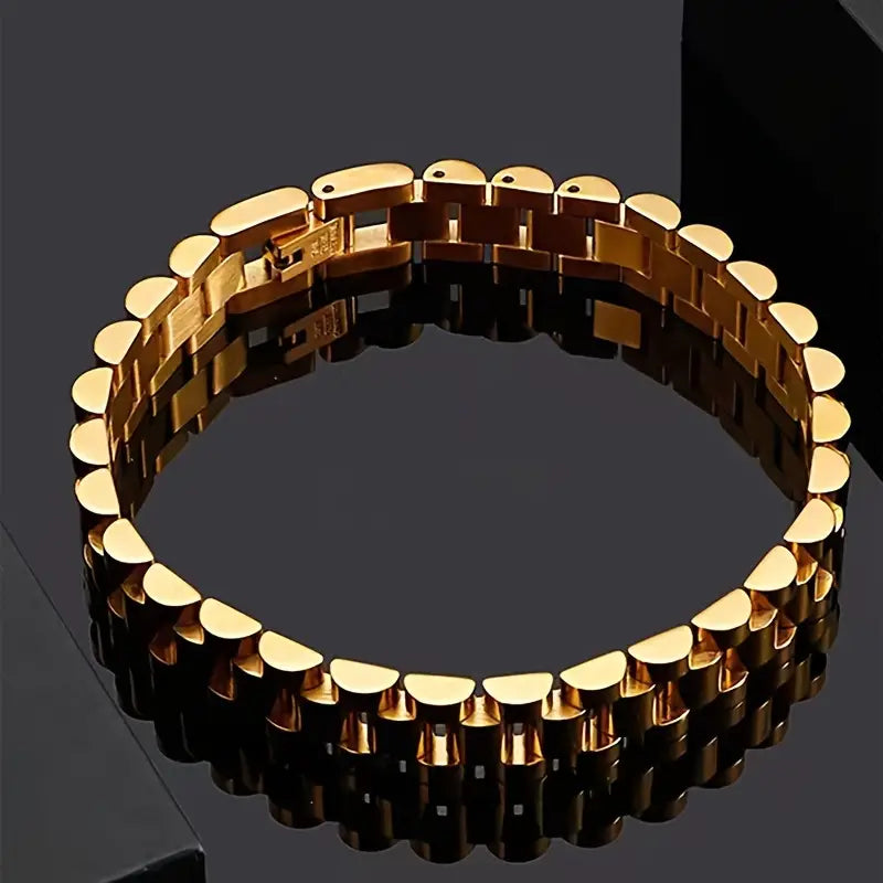 Elegant Stainless Steel Bracelet for Men and Women