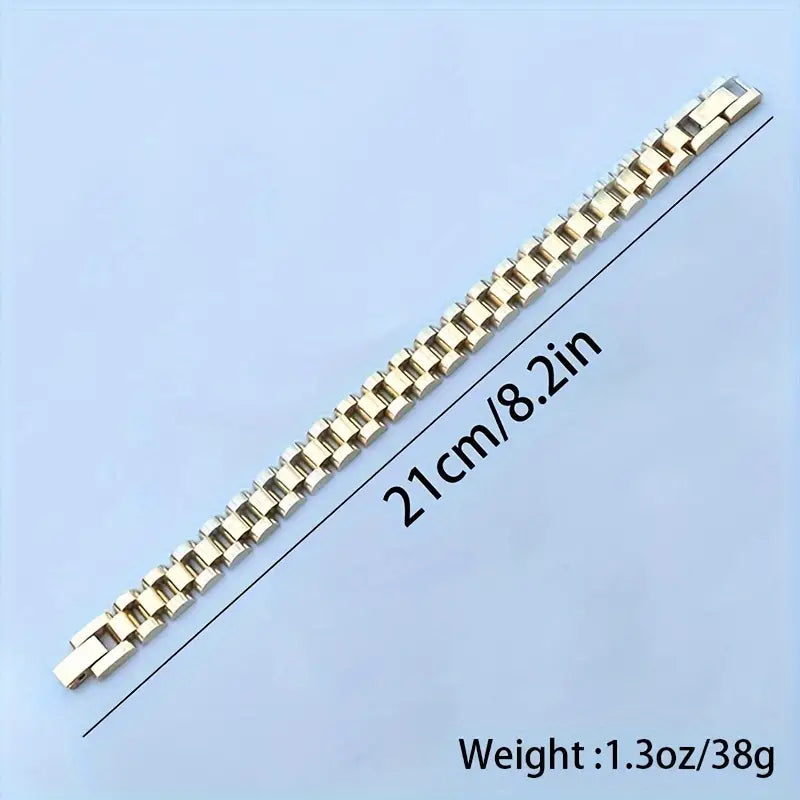 Elegant Stainless Steel Bracelet for Men and Women