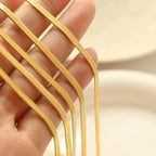 Stainless Steel Snack Chain Trendy Jewelry For Men, Women