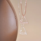 Custom Heart Name Necklace