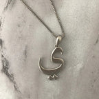 Elegant Arabic Letter Necklaces
