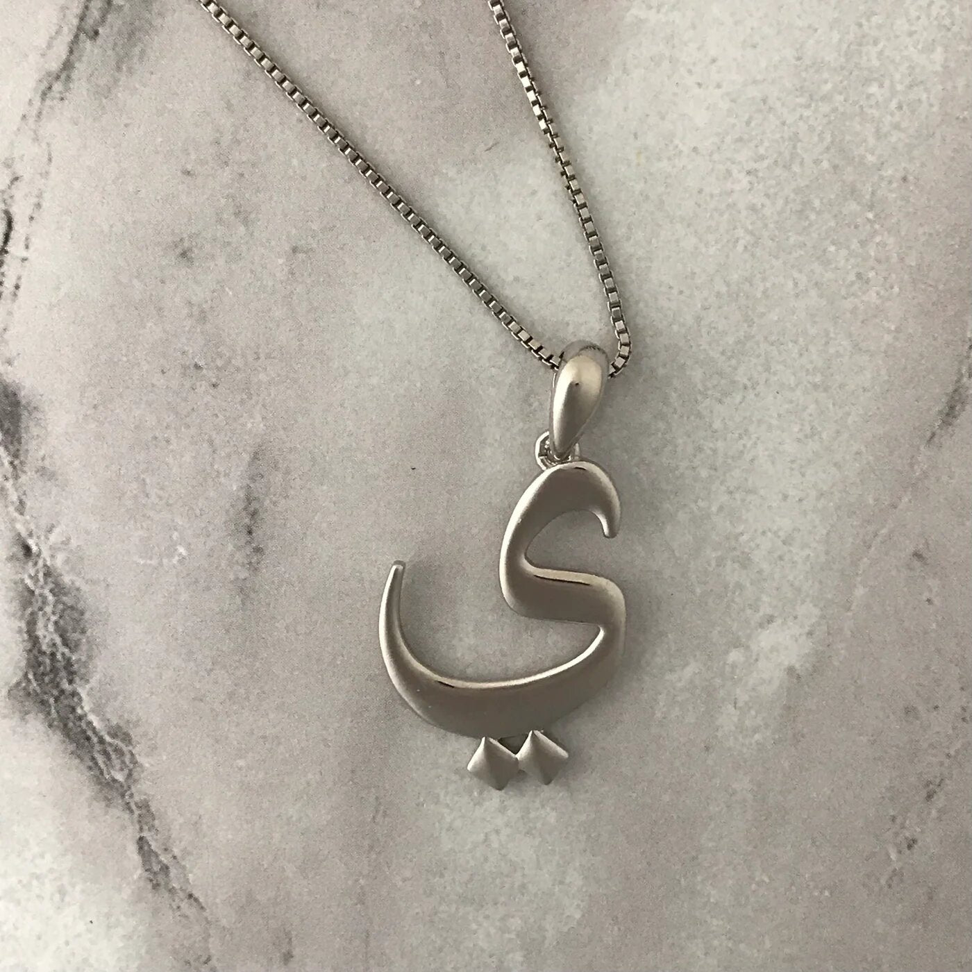 Elegant Arabic Letter Necklaces