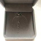 Custom Vertical Name Necklace – Personalized Jewelry Gift