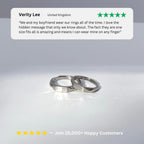 luxury 925 Sterling Silver “I Love You” Couple Ring – Promise & Engagement Ring Set Of 2