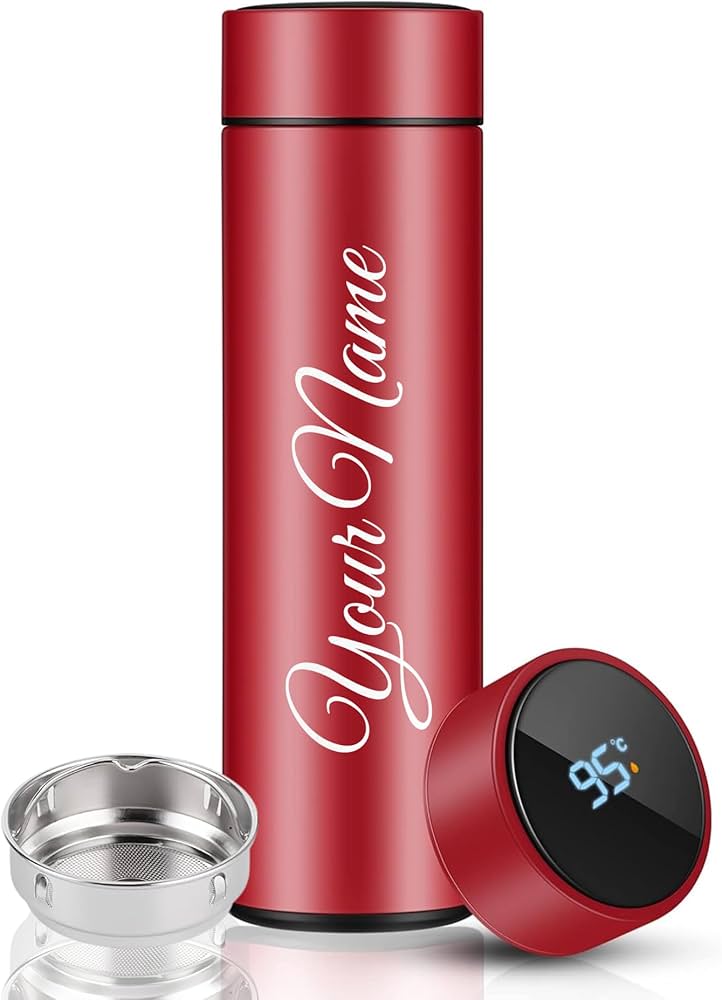 Smart Tem Display Insulated Thermos Bottle