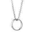 Steel Ring Necklace