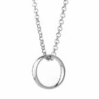 Steel Ring Necklace