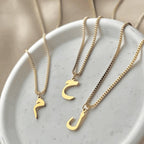 Elegant Arabic Letter Necklaces